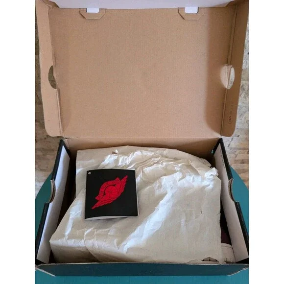 NIB Nike Air Jordan 1 High Zip AT0575-600 W Sz 9 Shoes Bordeaux Purple Sz 7Y - Picture 4 of 10